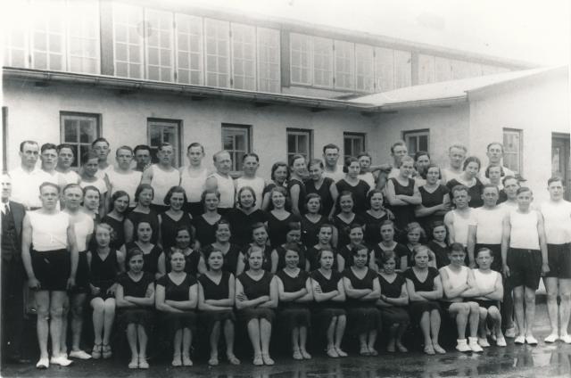 Vig Gymnastikforening - forår 1936 (B8520)