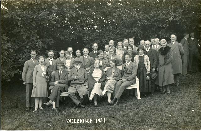 Gensynsmøde ved elevmødet - 1931 (B12406)