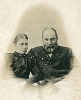 Hanne og Andreas Bentsen - Ca. 1900 (B12432)