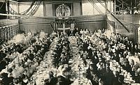 Over 500 til spisning ved elevmødet - 1910 (B11323)