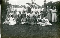 Højskoleelever fra elevmødet - 1923 (B12402)