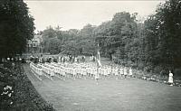 Gymnastikopvisning ved elevmødet - 1948 (B12558)