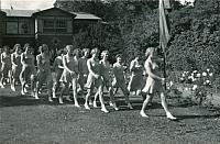 Gymnastikopvisning ved elevmødet - 1952 (B13139)