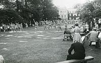 Gymnastikopvisning ved elevmødet - 1959 (B13548)