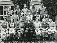 Højskolens personale - 1952 (B13108)