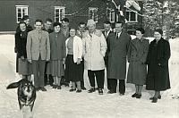 Udflugt til "Sörängens Folkhögskola" i Småland, Sverige - 1956 (B13588)