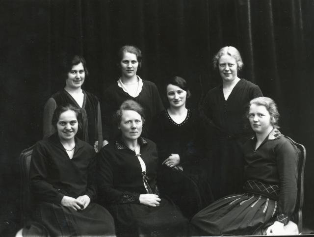 Vallekilde Højskole. Tjenestepiger - 1931 (B2823)
