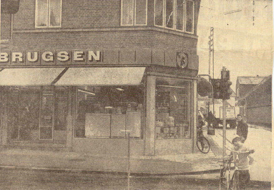 Nykøbing Sj. Brugs - Algade - 1960'erne (B90195)