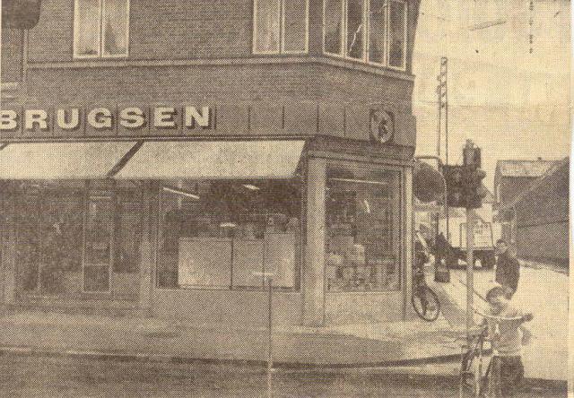 Nykøbing Sj. Brugs - Algade - 1960'erne (B90195)