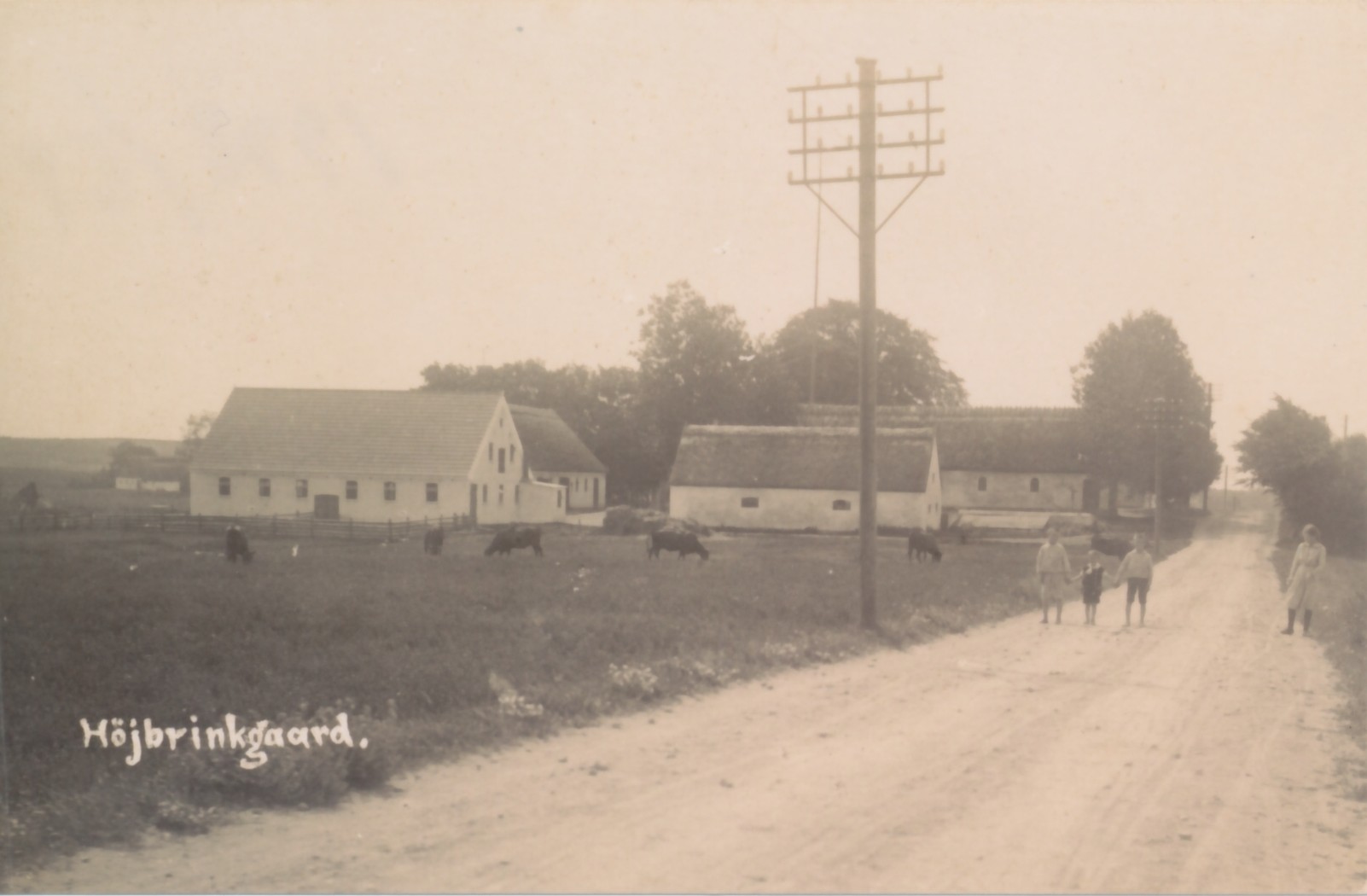 Egebjerg Hovedgade 25 - Højbrinkgaard - ca. 1910 (B2934)