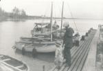 Rørvig Havn, bådebroen - 1920'erne  (B95054)