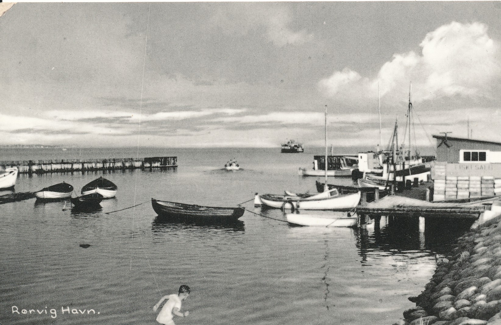 Rørvig Havn - 1953  (B95057)