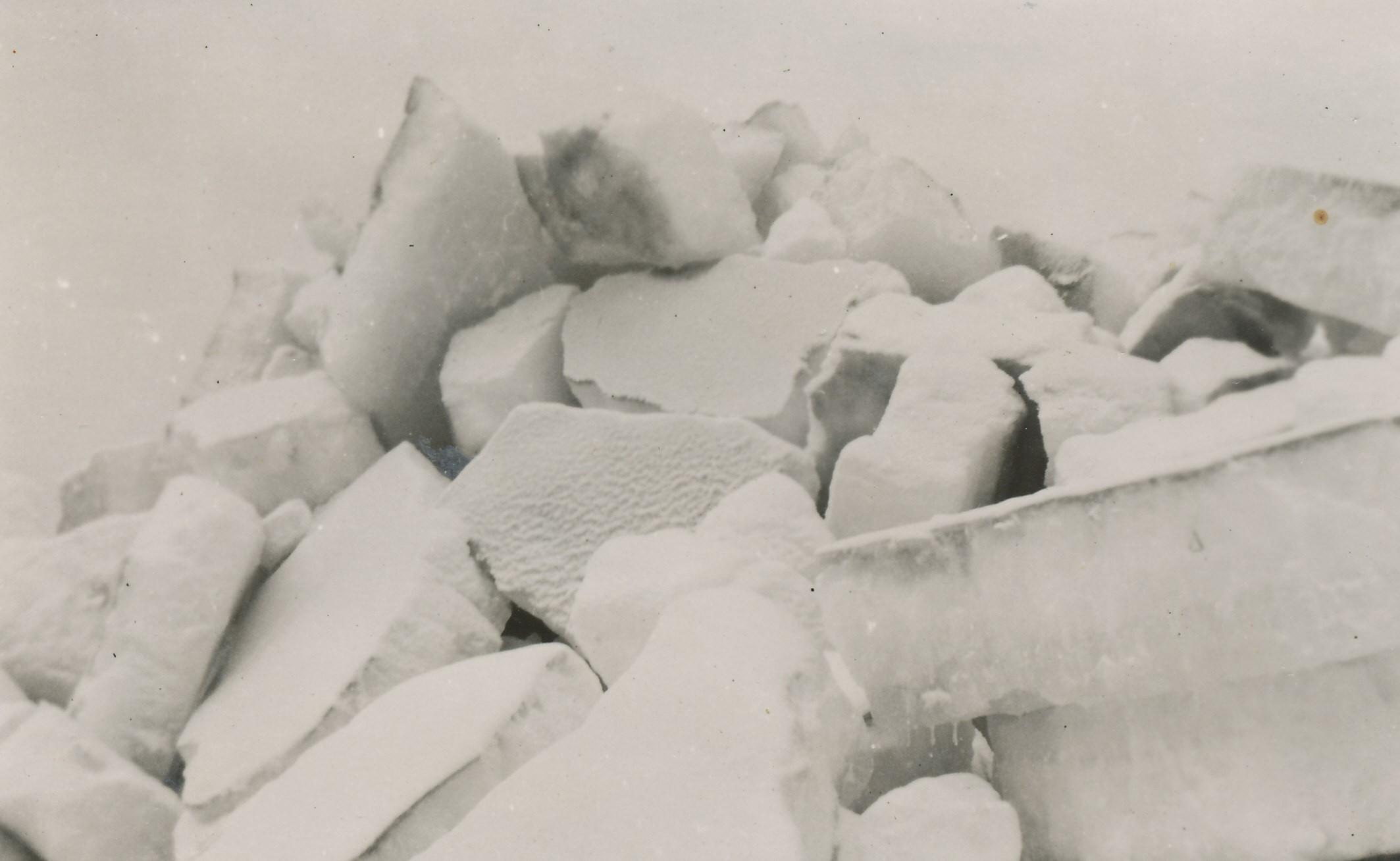 Isvinter - Skamlebæk Strand - ca. 1942 (B2389)