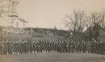 Udbedring af kæmpehøjen "Barnet" i nærheden af Tudebjerg - Vallekilde Højskole - 1924 (B2856)