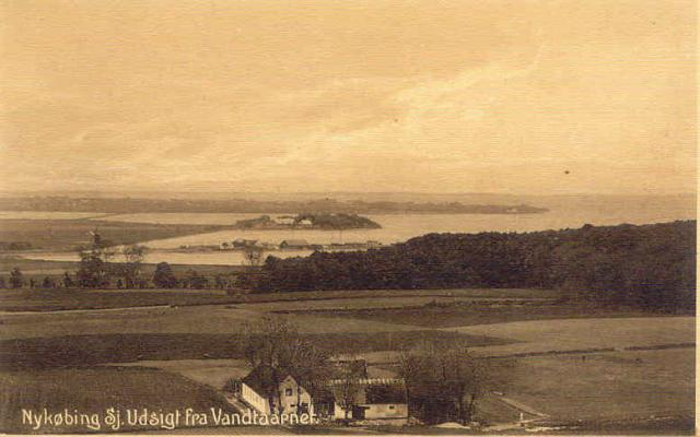 Udsigt fra vandtårnet i 1950'erne (B90060)