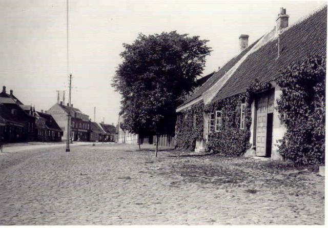 Algade Nykøbing Sj. omkring 1920 (B90071)