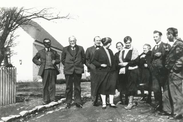 Asnæs Skole. Eksamensdag - marts 1931 (B2980)