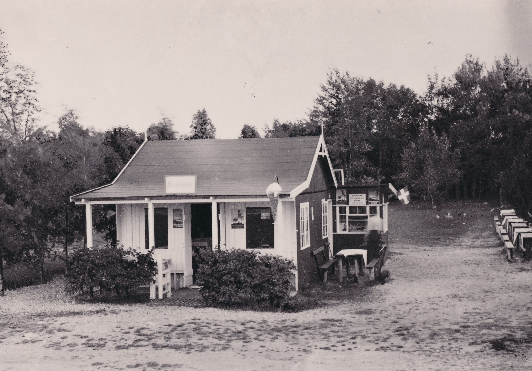 Restaurant "Bræddehytten", Rørvig  - 1934  (B95247)