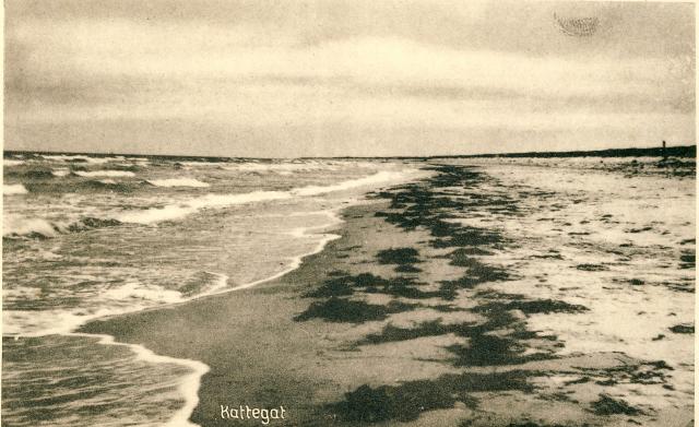 Kattegat strand, Rørvig  - 1930'erne  (B95283)