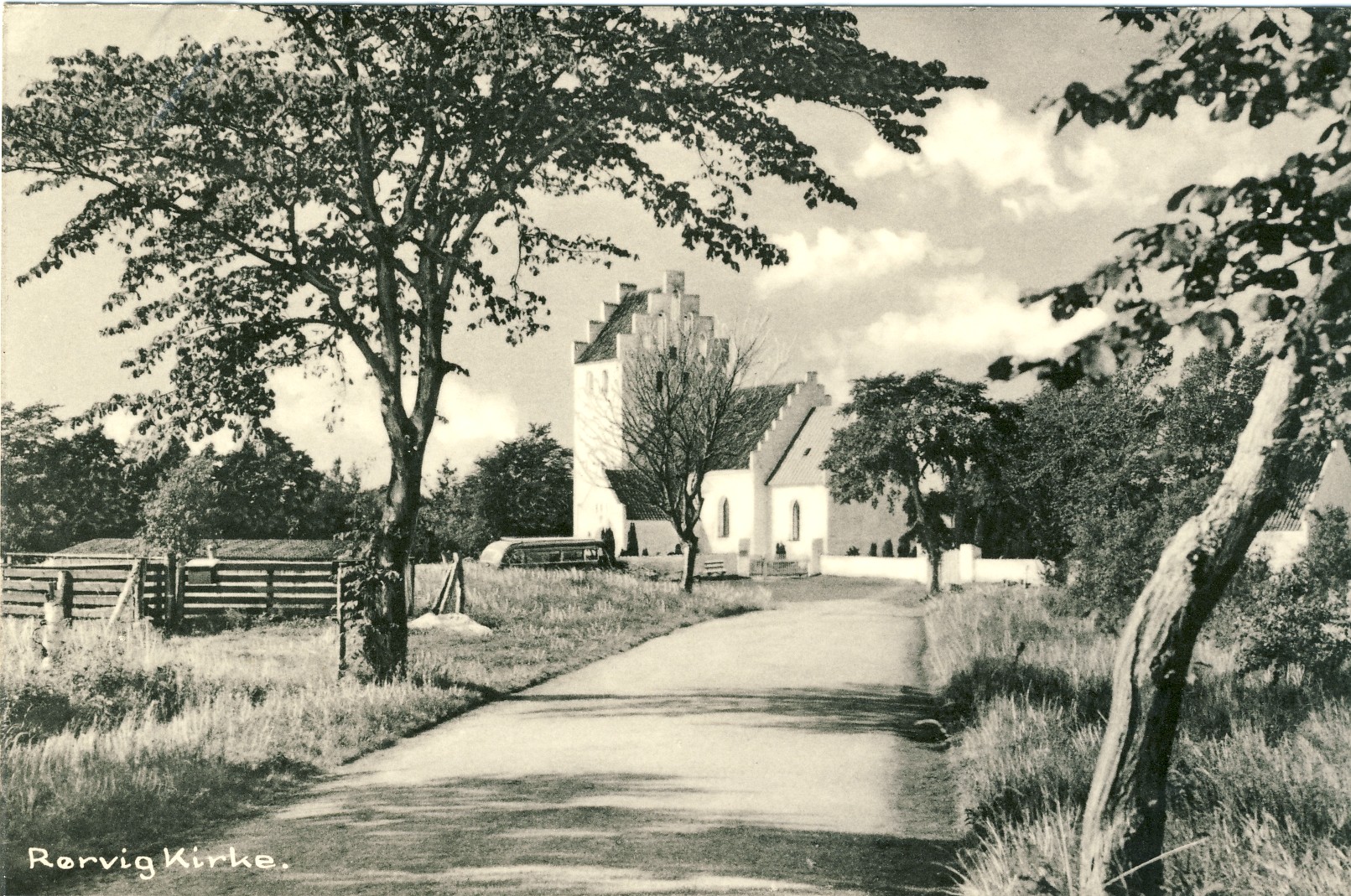 Rørvig Kirke  ca. 1955  (B95321)