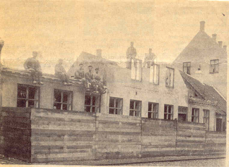 Algade omkring år 1900 (B90095)