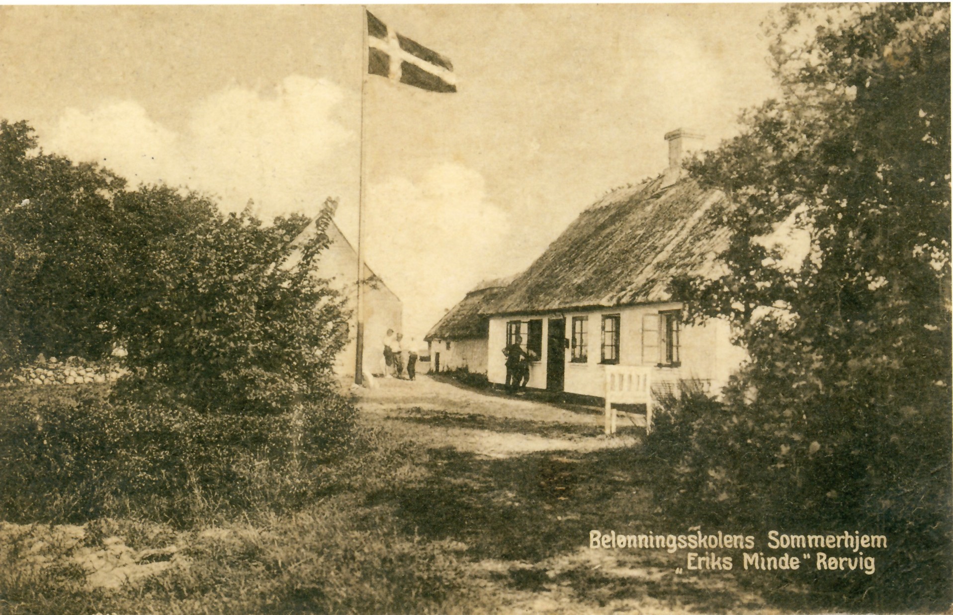 Feriekolonien Eriks Minde  - 1920   (B95373)