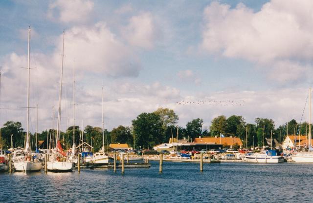 Rørvig Havn, lystbådehavnen  - 1997   (B95095)