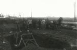 Gundestrup. Gravearbejde ved Nykøbingvej - ca. 1920 (B3070)
