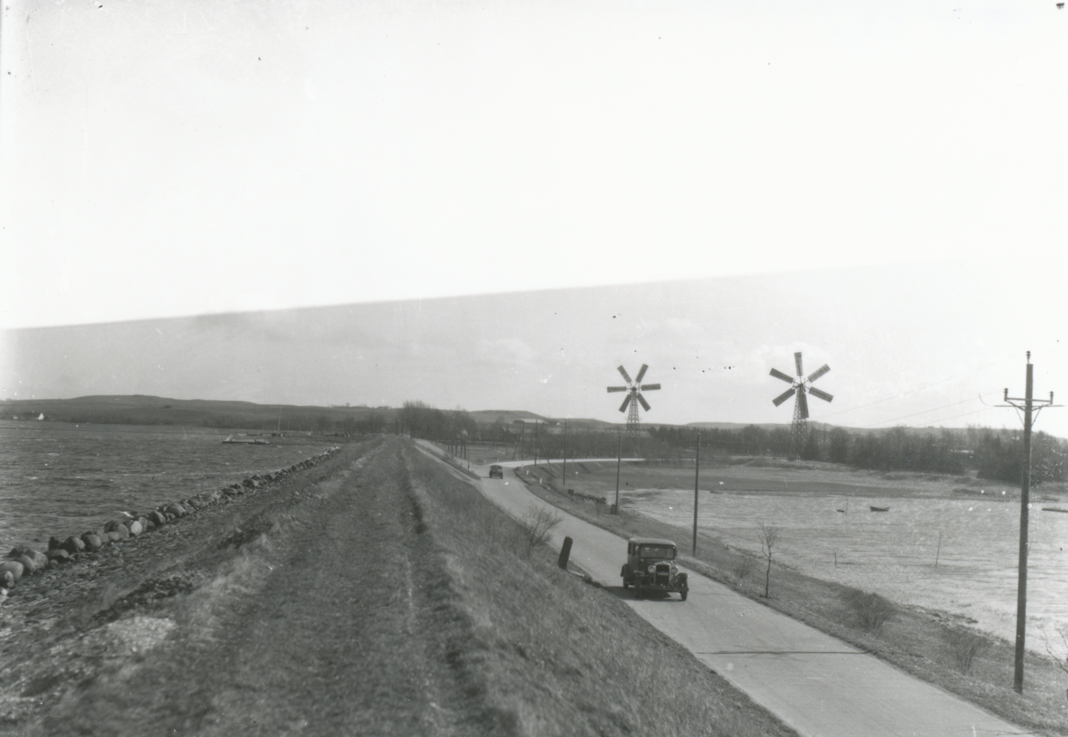 Audebodæmningen ved Audebo - ca. 1937 (B3162)