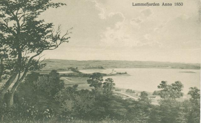 Lammefjorden anno 1850 (B3193)