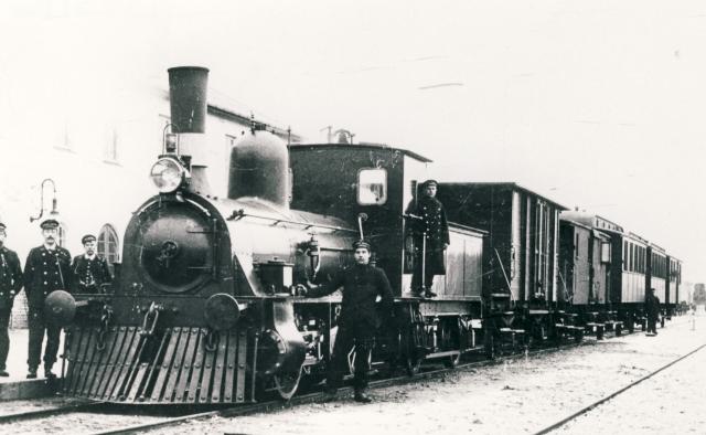 Nyk. Station ca. 1906 (B90460)