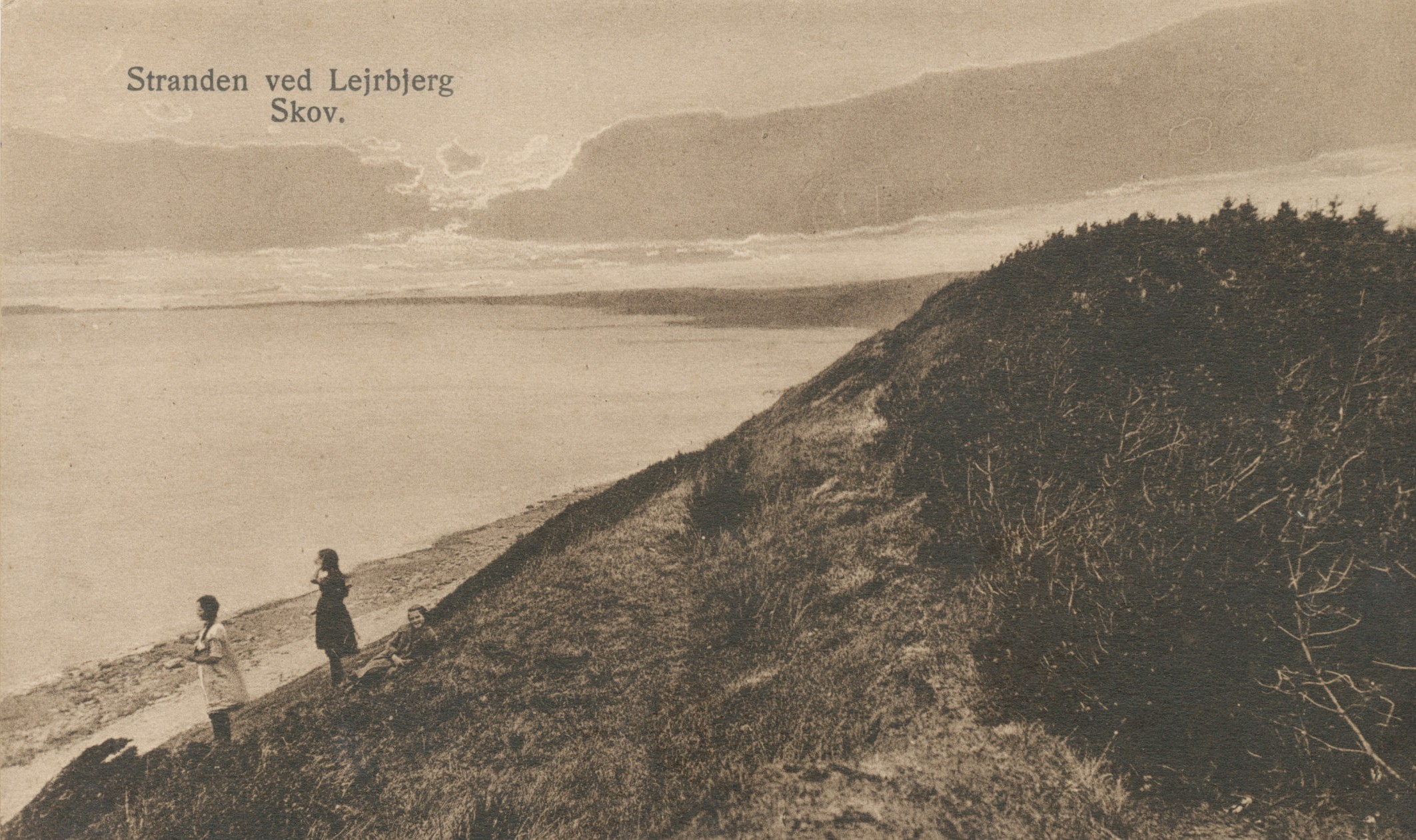 Knarbos Klint ved Lejrebjerg Skov - ca. 1920 (B3295)