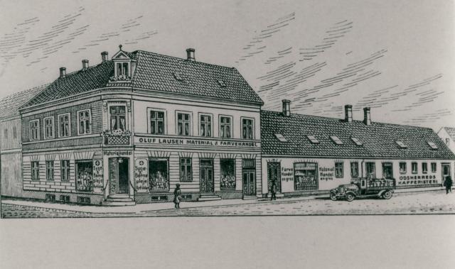 Grundtvigsvej ca. 1900 (B90711)