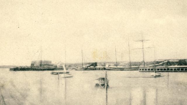 Havnen ca. 1910 (B90830)