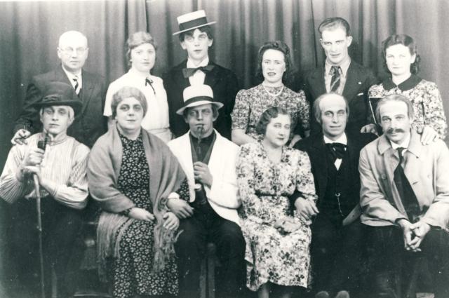 Dilettant- Vig Forsamlingshus ca. 1940 (B3464)