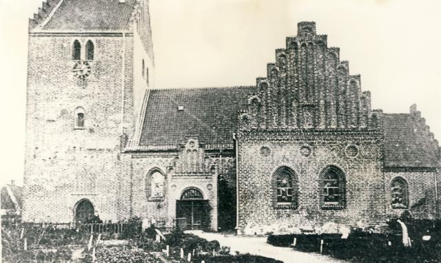 Nykøbing Kirke ca. 1957 (B91096)