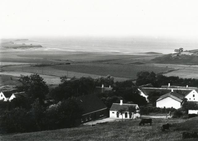 Ordrup set fra Møllebakken - ca. 1920 (B3700)