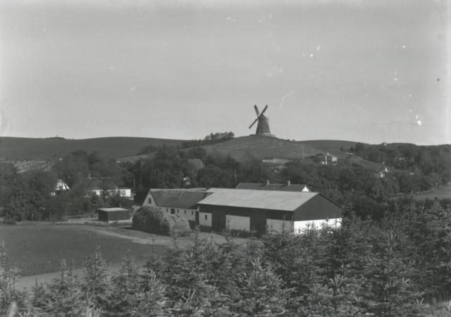 Ordrup set fra Bavnen - ca. 1940 (B3729)