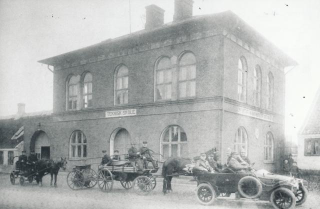 Hestetrukken sprøjte ca. 1918 (B91535)