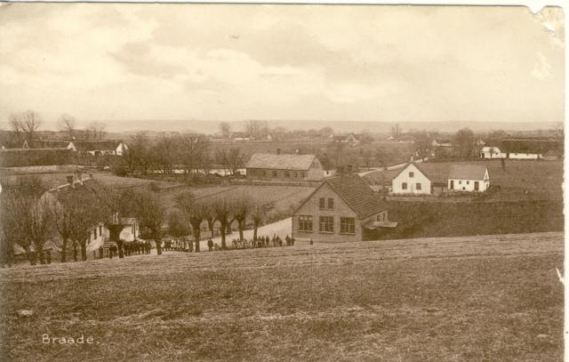 Udsigt over Bråde - før 1917 (B3952)