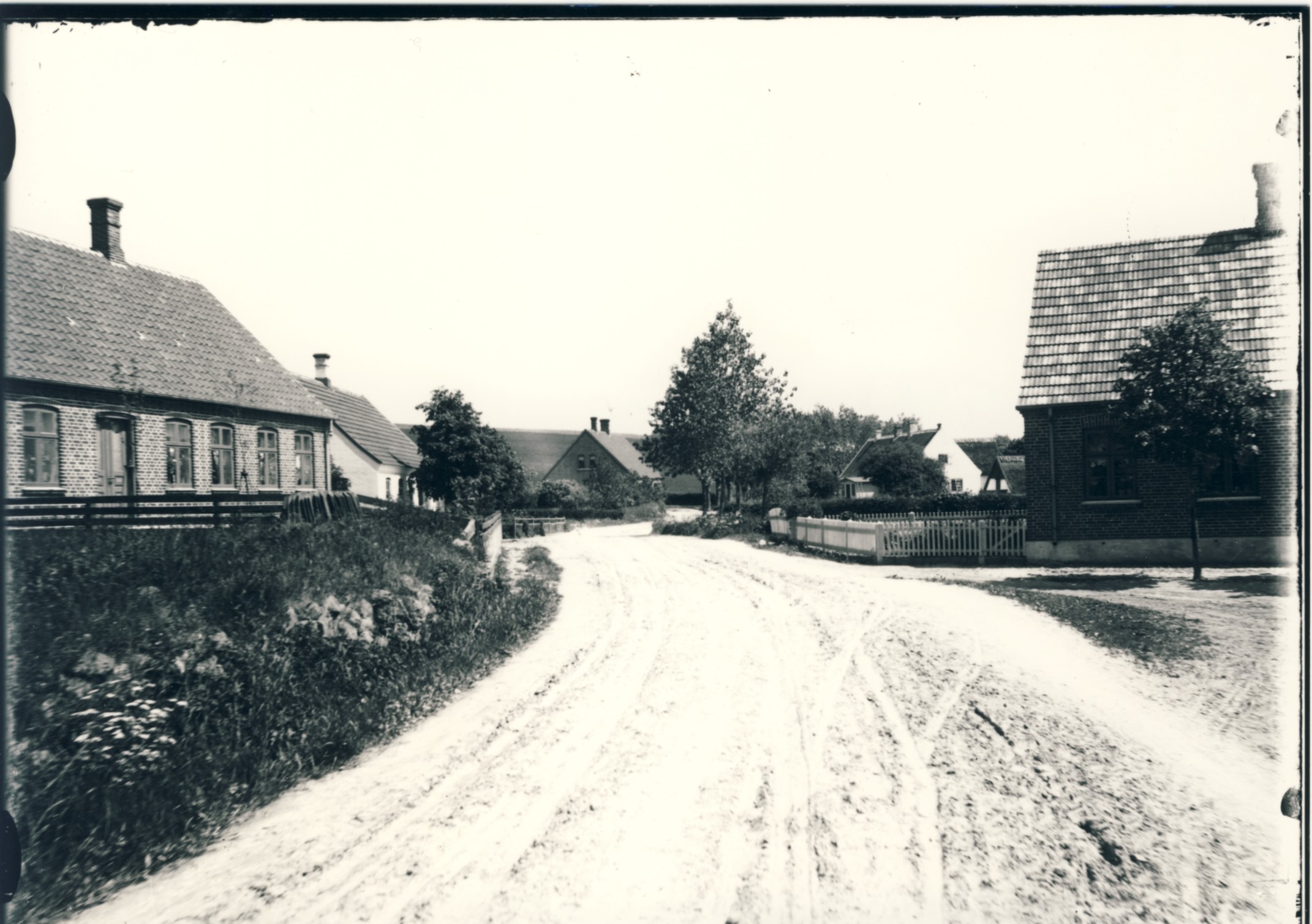 Brådevej i Bråde - ca. 1900 (B3955)