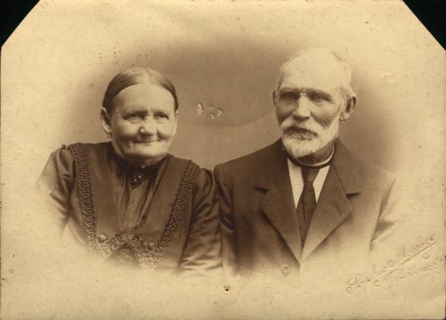 Niels og Marie Hansen, Stårup - 1927 (B31)