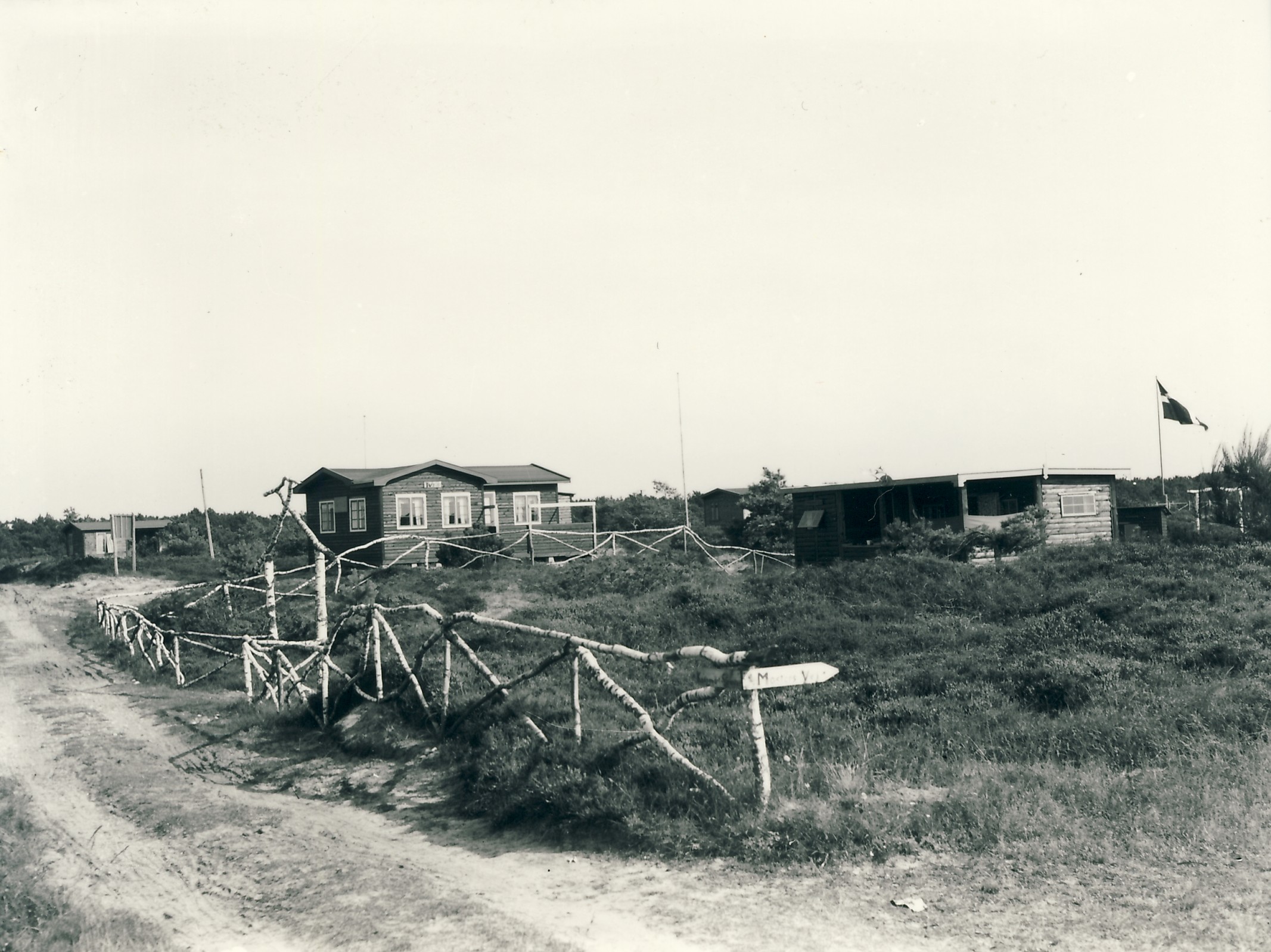 Sommerhuse på "Lyngen" - ca. 1960 (B4247)