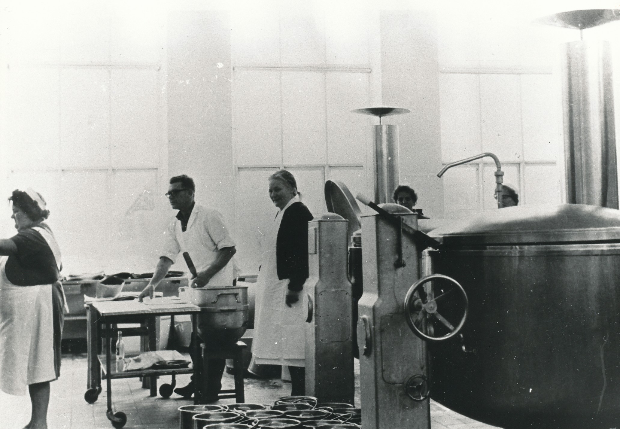 Køkkenpersonale ca. 1955 (B91913)