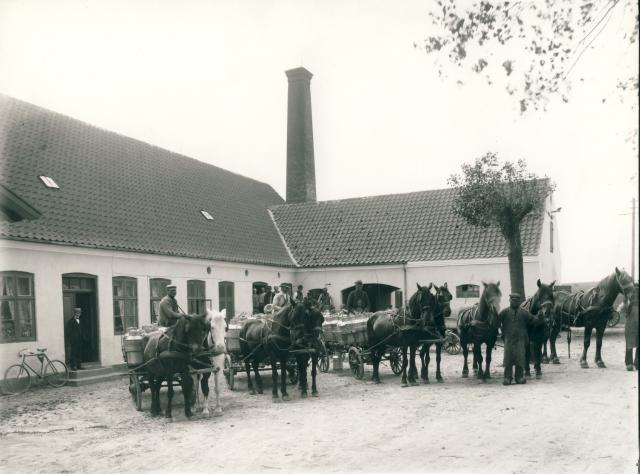 Vig-Asmindrup Andelsmejeri - ca. 1900 (B4414)