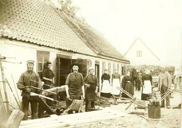 Svinninge Smedie - før 1914 (B4457)