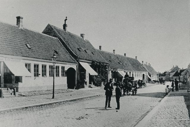 Algade ca. 1910 (B92053)