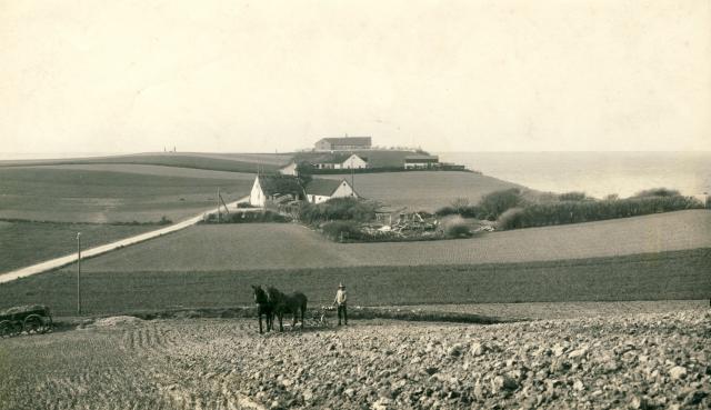 Huse på Gniben - 1910 (B4482)