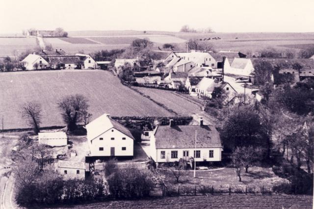 Udsigt over Gudmindrup - ca. 1950 (B4579)