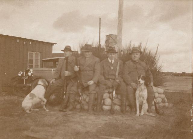 Jagttur på Sjællands Odde - 1935   (B92216)